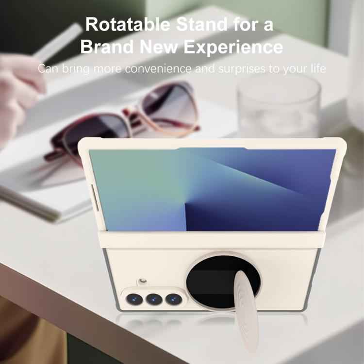 Skin-feel Magnetic 360 Rotating Holder Phone Case, For Samsung Galaxy Z Fold7 5G