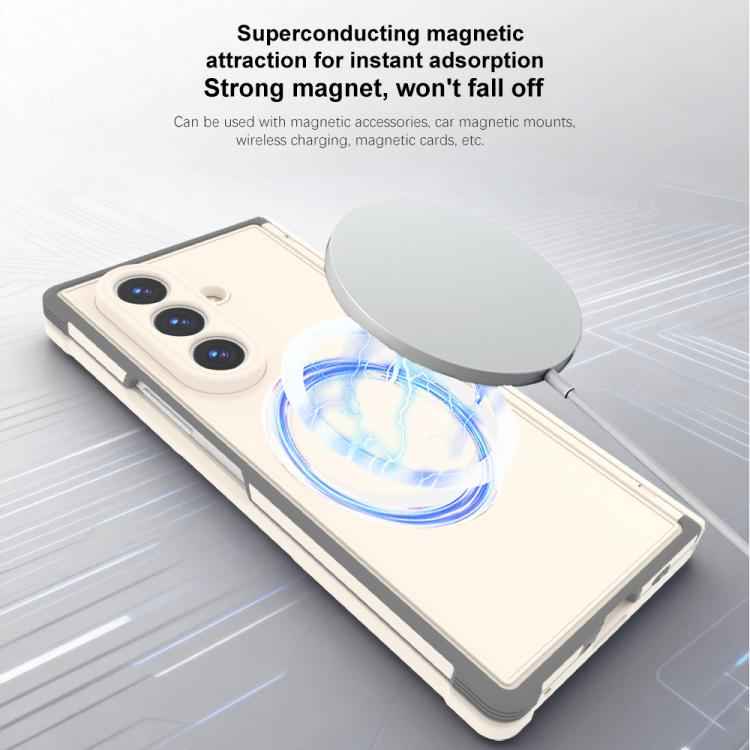 Skin-feel Magnetic 360 Rotating Holder Phone Case, For Samsung Galaxy Z Fold7 5G