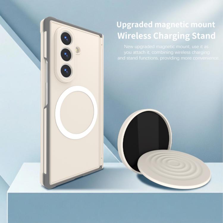 Skin-feel Magnetic 360 Rotating Holder Phone Case, For Samsung Galaxy Z Fold7 5G