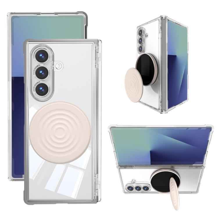 Skin-feel Magnetic 360 Rotating Holder Phone Case, For Samsung Galaxy Z Fold7 5G