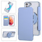 Ultra-thin Rotation Holder Magnetic Plating Vegan Leather Phone Case, For Samsung Galaxy S23 5G, For Samsung Galaxy S22 Ultra 5G, For Samsung Galaxy S22+ 5G, For Samsung Galaxy S22 5G