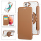 Ultra-thin Rotation Holder Magnetic Plating Vegan Leather Phone Case, For Samsung Galaxy S23 5G, For Samsung Galaxy S22 Ultra 5G, For Samsung Galaxy S22+ 5G, For Samsung Galaxy S22 5G