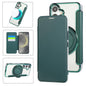 Ultra-thin Rotation Holder Magnetic Plating Vegan Leather Phone Case, For Samsung Galaxy S25 / S24 5G, For Samsung Galaxy S25+ / S24+ 5G, For Samsung Galaxy S25 Ultra 5G, For Samsung Galaxy S24 Ultra 5G, For Samsung Galaxy S23 Ultra 5G                 ...