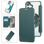 Ultra-thin Magnetic Plating Vegan Leather Phone Case, For Samsung Galaxy S25 / S24 5G, For Samsung Galaxy S25+ / S24+ 5G, For Samsung Galaxy S25 Ultra 5G, For Samsung Galaxy S24 Ultra 5G, For Samsung Galaxy S23 Ultra 5G, For Samsung Galaxy S23+ 5G