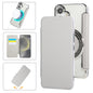 Ultra-thin Magnetic Plating Vegan Leather Phone Case, For Samsung Galaxy S25 / S24 5G, For Samsung Galaxy S25+ / S24+ 5G, For Samsung Galaxy S25 Ultra 5G, For Samsung Galaxy S24 Ultra 5G, For Samsung Galaxy S23 Ultra 5G, For Samsung Galaxy S23+ 5G