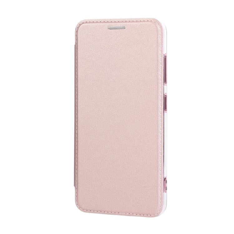 Ultra-thin Magnetic Plating Vegan Leather Phone Case, For Samsung Galaxy S23 5G, For Samsung Galaxy S22 Ultra 5G, For Samsung Galaxy S22+ 5G, For Samsung Galaxy S22 5G