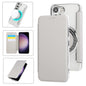Ultra-thin Magnetic Plating Vegan Leather Phone Case, For Samsung Galaxy S23 5G, For Samsung Galaxy S22 Ultra 5G, For Samsung Galaxy S22+ 5G, For Samsung Galaxy S22 5G