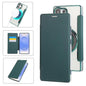 Ultra-thin Magnetic Plating Vegan Leather Phone Case, For Samsung Galaxy S23 5G, For Samsung Galaxy S22 Ultra 5G, For Samsung Galaxy S22+ 5G, For Samsung Galaxy S22 5G