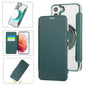 Ultra-thin Magnetic Plating Vegan Leather Phone Case, For Samsung Galaxy S23 5G, For Samsung Galaxy S22 Ultra 5G, For Samsung Galaxy S22+ 5G, For Samsung Galaxy S22 5G