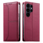 Stitched Line Magnetic RFID Vegan Leather Phone Case, For Galaxy S26 FE 5G, For Samsung Galaxy S26+ 5G, For Samsung Galaxy S26 Edge 5G, For Samsung Galaxy S26 Ultra 5G, For Samsung Galaxy S26 5G, For Samsung Galaxy S25 FE 5G                            ...