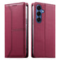 Stitched Line Magnetic RFID Vegan Leather Phone Case, For Galaxy S26 FE 5G, For Samsung Galaxy S26+ 5G, For Samsung Galaxy S26 Edge 5G, For Samsung Galaxy S26 Ultra 5G, For Samsung Galaxy S26 5G, For Samsung Galaxy S25 FE 5G                            ...