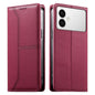 Stitched Line Magnetic RFID Vegan Leather Phone Case, For Galaxy S26 FE 5G, For Samsung Galaxy S26+ 5G, For Samsung Galaxy S26 Edge 5G, For Samsung Galaxy S26 Ultra 5G, For Samsung Galaxy S26 5G, For Samsung Galaxy S25 FE 5G                            ...