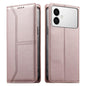 Stitched Line Magnetic RFID Vegan Leather Phone Case, For Galaxy S26 FE 5G, For Samsung Galaxy S26+ 5G, For Samsung Galaxy S26 Edge 5G, For Samsung Galaxy S26 Ultra 5G, For Samsung Galaxy S26 5G, For Samsung Galaxy S25 FE 5G                            ...