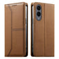 Stitched Line Magnetic RFID Vegan Leather Phone Case, For Galaxy S26 FE 5G, For Samsung Galaxy S26+ 5G, For Samsung Galaxy S26 Edge 5G, For Samsung Galaxy S26 Ultra 5G, For Samsung Galaxy S26 5G, For Samsung Galaxy S25 FE 5G                            ...