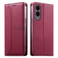 Stitched Line Magnetic RFID Vegan Leather Phone Case, For Galaxy S26 FE 5G, For Samsung Galaxy S26+ 5G, For Samsung Galaxy S26 Edge 5G, For Samsung Galaxy S26 Ultra 5G, For Samsung Galaxy S26 5G, For Samsung Galaxy S25 FE 5G                            ...