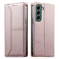 Stitched Line Magnetic RFID Vegan Leather Phone Case, For Samsung Galaxy S22+ 5G, For Samsung Galaxy S22 5G, For Samsung Galaxy S21 FE 5G, For Samsung Galaxy S21 5G, For Samsung Galaxy S21+ 5G, For Samsung Galaxy S21 Ultra 5G, For Samsung Galaxy S20 Ul...