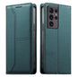 Stitched Line Magnetic RFID Vegan Leather Phone Case, For Samsung Galaxy S22+ 5G, For Samsung Galaxy S22 5G, For Samsung Galaxy S21 FE 5G, For Samsung Galaxy S21 5G, For Samsung Galaxy S21+ 5G, For Samsung Galaxy S21 Ultra 5G, For Samsung Galaxy S20 Ul...
