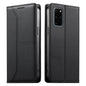 Stitched Line Magnetic RFID Vegan Leather Phone Case, For Samsung Galaxy S22+ 5G, For Samsung Galaxy S22 5G, For Samsung Galaxy S21 FE 5G, For Samsung Galaxy S21 5G, For Samsung Galaxy S21+ 5G, For Samsung Galaxy S21 Ultra 5G, For Samsung Galaxy S20 Ul...