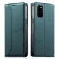 Stitched Line Magnetic RFID Vegan Leather Phone Case, For Samsung Galaxy S22+ 5G, For Samsung Galaxy S22 5G, For Samsung Galaxy S21 FE 5G, For Samsung Galaxy S21 5G, For Samsung Galaxy S21+ 5G, For Samsung Galaxy S21 Ultra 5G, For Samsung Galaxy S20 Ul...