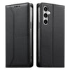 Stitched Line Magnetic RFID Vegan Leather Phone Case, For Galaxy S26 FE 5G, For Samsung Galaxy S26+ 5G, For Samsung Galaxy S26 Edge 5G, For Samsung Galaxy S26 Ultra 5G, For Samsung Galaxy S26 5G, For Samsung Galaxy S25 FE 5G                            ...