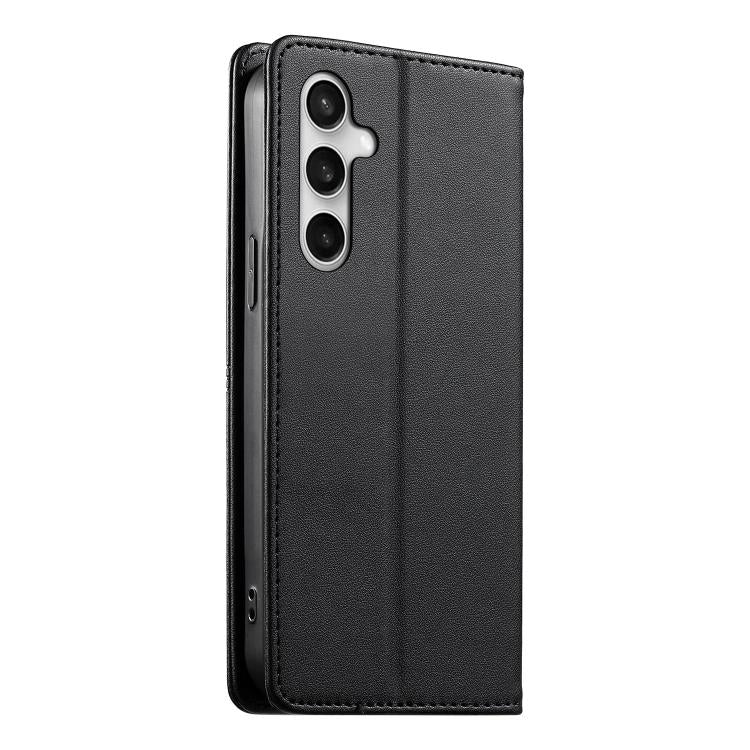 Stitched Line Magnetic RFID Vegan Leather Phone Case, For Galaxy S26 FE 5G, For Samsung Galaxy S26+ 5G, For Samsung Galaxy S26 Edge 5G, For Samsung Galaxy S26 Ultra 5G, For Samsung Galaxy S26 5G, For Samsung Galaxy S25 FE 5G                            ...
