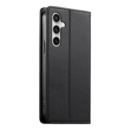 Stitched Line Magnetic RFID Vegan Leather Phone Case, For Galaxy S26 FE 5G, For Samsung Galaxy S26+ 5G, For Samsung Galaxy S26 Edge 5G, For Samsung Galaxy S26 Ultra 5G, For Samsung Galaxy S26 5G, For Samsung Galaxy S25 FE 5G                            ...