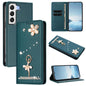Ballet Girl Diamond Studded RFID Vegan Leather Phone Case, For Samsung Galaxy S23 Ultra 5G, For Samsung Galaxy S23+ 5G, For Samsung Galaxy S23 5G, For Samsung Galaxy S22 Ultra 5G, For Samsung Galaxy S22+ 5G, For Samsung Galaxy S22 5G