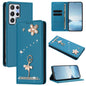 Ballet Girl Diamond Studded RFID Vegan Leather Phone Case, For Samsung Galaxy S23 Ultra 5G, For Samsung Galaxy S23+ 5G, For Samsung Galaxy S23 5G, For Samsung Galaxy S22 Ultra 5G, For Samsung Galaxy S22+ 5G, For Samsung Galaxy S22 5G
