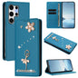 Ballet Girl Diamond Studded RFID Vegan Leather Phone Case, For Samsung Galaxy S25 / S24 5G, For Samsung Galaxy S25+ / S24+ 5G, For Samsung Galaxy S25 Ultra 5G, For Samsung Galaxy S24 FE 5G, For Samsung Galaxy S24 Ultra 5G, For Samsung Galaxy S23 FE 5G