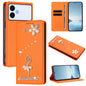 Ballet Girl Diamond Studded RFID Vegan Leather Phone Case, For Samsung Galaxy S26+ 5G, For Samsung Galaxy S26 Edge 5G, For Samsung Galaxy S26 Ultra 5G, For Samsung Galaxy S26 5G, For Samsung Galaxy S25 FE 5G, For Samsung Galaxy S25 Edge 5G
