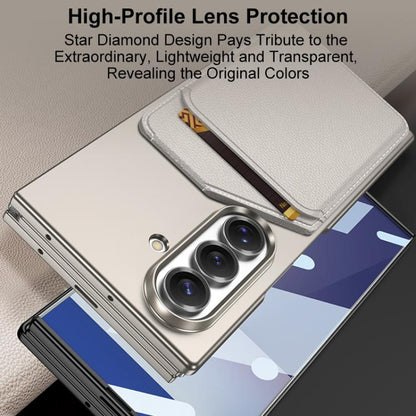 GKK Integrated Ultra-thin Magnetic Slanted Card Bag Phone Case, For Samsung Galaxy Z TriFold