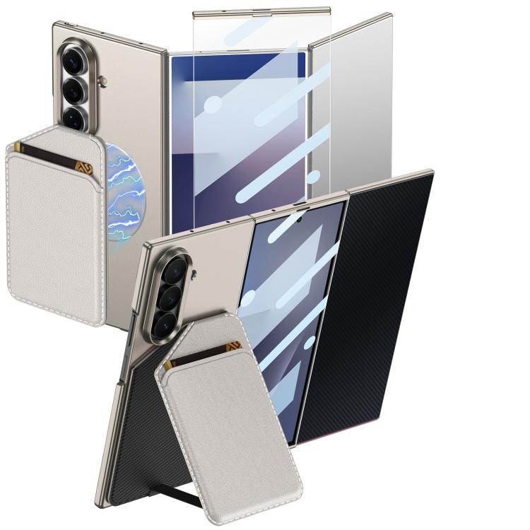 GKK Integrated Ultra-thin Magnetic Slanted Card Bag Phone Case, For Samsung Galaxy Z TriFold