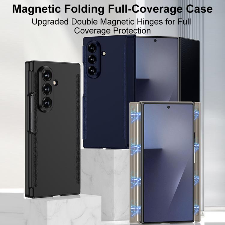GKK Double Magnetic Hinge Folding Full Coverage Phone Case, For Samsung Galaxy Z TriFold