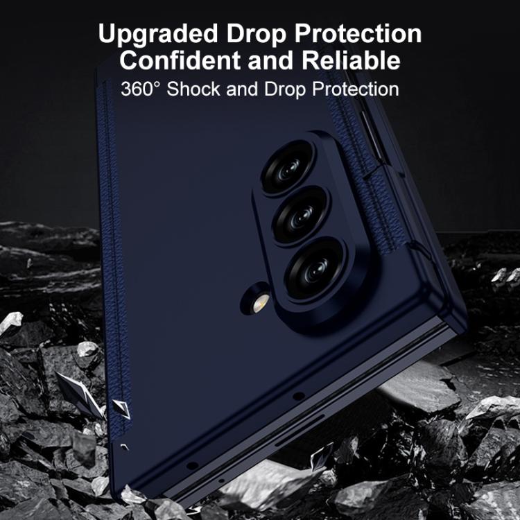 GKK Double Magnetic Hinge Folding Full Coverage Phone Case, For Samsung Galaxy Z TriFold