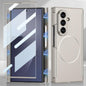 GKK Double Magnetic Hinge Folding Full Coverage Nickel Ring Phone Case, For Samsung Galaxy Z TriFold