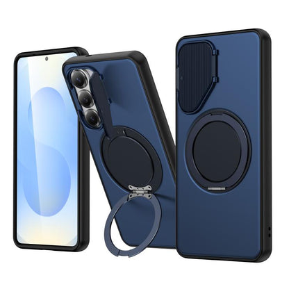 ShellGod Magnetic Rotation Holder Lens Shield PC TPU Hybrid Phone Case, For Samsung Galaxy S26+ 5G, For Samsung Galaxy S26 Ultra 5G, For Samsung Galaxy S26 5G, For Samsung Galaxy A57 5G, For Samsung Galaxy A36 / A56 / A37 5G                            ...