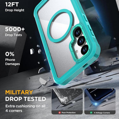 Acrylic Full Coverage Magnetic Phone Case with Back Clip, For Samsung Galaxy S26+ 5G, For Samsung Galaxy S26 Ultra 5G, For Samsung Galaxy S26 5G, For Samsung Galaxy S25 5G / S24 5G, For Samsung Galaxy S25+ 5G / S24+ 5G, For Samsung Galaxy S25 Ultra 5G