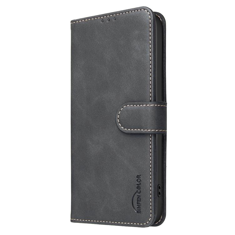 Solid Color Calfskin Texture RFID Vegan Leather Phone Case, For Samsung Galaxy S23 5G