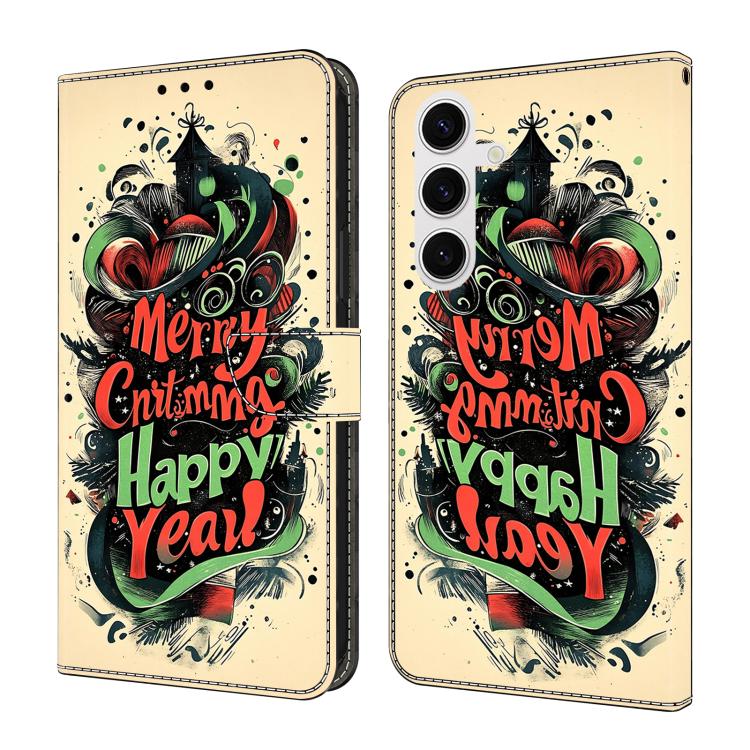 Crystal-Like Painted Vegan Leather Phone Case, For Samsung Galaxy S25 Edge 5G, For Samsung Galaxy S24 / S25 5G, For Samsung Galaxy S24+ / S25+ 5G, For Samsung Galaxy S25 Ultra 5G