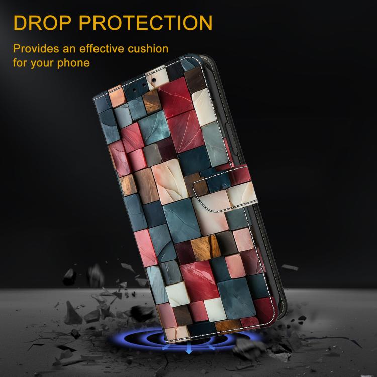 Crystal-Like Painted Vegan Leather Phone Case, For Samsung Galaxy S26+ 5G, For Samsung Galaxy S26 Ultra 5G, For Samsung Galaxy S26 5G, For Samsung Galaxy S25 FE 5G