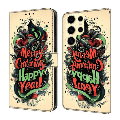 Crystal-Like Painted Vegan Leather Phone Case, For Samsung Galaxy S24 FE 5G, For Samsung Galaxy S24 Ultra 5G, For Samsung Galaxy S23 Ultra 5G, For Samsung Galaxy S23+ 5G