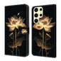 Crystal-Like Painted Vegan Leather Phone Case, For Samsung Galaxy S26+ 5G, For Samsung Galaxy S26 Ultra 5G, For Samsung Galaxy S26 5G, For Samsung Galaxy S25 FE 5G