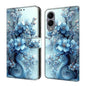 Crystal-Like Painted Vegan Leather Phone Case, For Samsung Galaxy S25 Edge 5G, For Samsung Galaxy S24 / S25 5G, For Samsung Galaxy S24+ / S25+ 5G, For Samsung Galaxy S25 Ultra 5G
