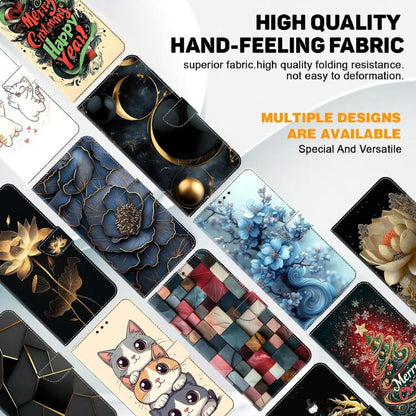 Crystal-Like Painted Vegan Leather Phone Case, For Samsung Galaxy S26+ 5G, For Samsung Galaxy S26 Ultra 5G, For Samsung Galaxy S26 5G, For Samsung Galaxy S25 FE 5G