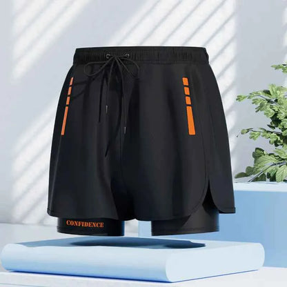 Men's Quick-Dry Swim Trunks - Beach Shorts for Swimming & Spa