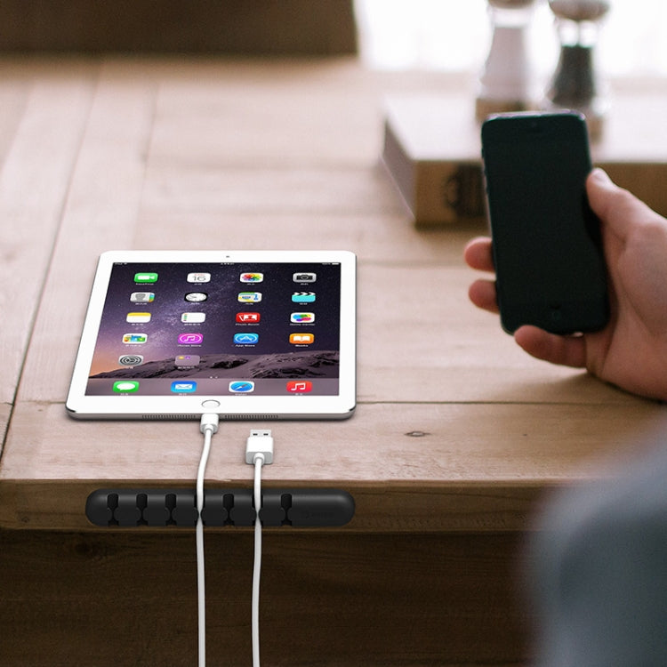 ORICO CBS7 Silicone Material Desktop Cable Manager Winder, Size: 15*2*1.2cm