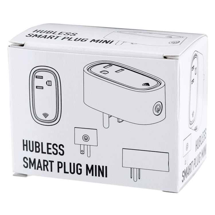 JH-G09U 15A 2.4GHz WiFi Control Hubless Smart Home Power Socket Works with Alexa  & Google Home, AC 100-240V, US Plug