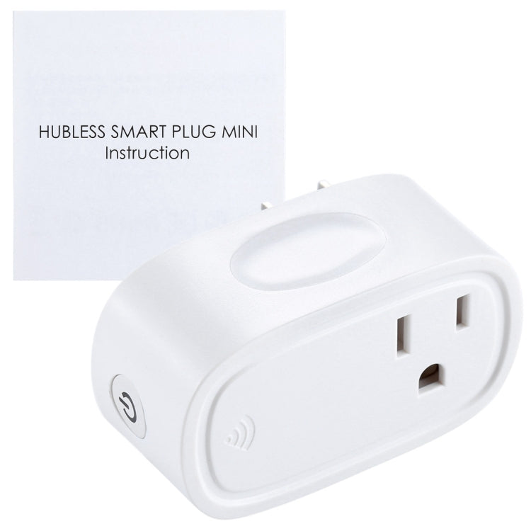 JH-G09U 15A 2.4GHz WiFi Control Hubless Smart Home Power Socket Works with Alexa  & Google Home, AC 100-240V, US Plug