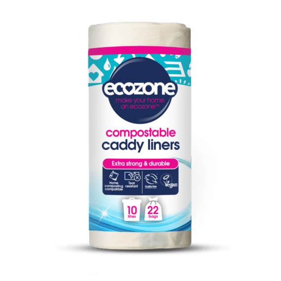 EcoZone Small Bin Bags 10 Litre (Compostable, 22 bags per roll)-0