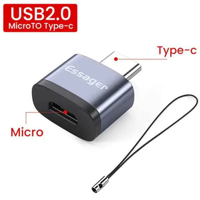 USB 3.0 Type-C OTG Adapter - Multi-Device Connectivity